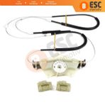 Vw Passat B5 3B 3Bg Skoda Superb Mk1 B5 3U 3B1837461 Icin On Sol Cam Kriko Tamir Seti