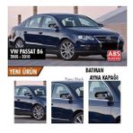 Vw Passat B6 2005-2010 Batman Yarasa Ayna Kapağı Piano Black Abs Plastik