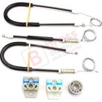 Vw Passat B6 3C 3C2 3C5 2005-2011 4/5 Kapı 3C1837461 İçin Elektrikli Ön Sol Cam Kriko Tamir Seti