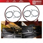 VW Passat B6 B7 B8 CC için Arka Güneşlik Perde Halatı 3C5861325G