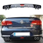 Vw Passat B7 Difüzör Arka Tampon Eki 4 Egzoz Çıkışlı