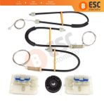 Vw Passat B8 3G Cb Magotan B8l 3G0837461 İçin Ön Sol Kapı Cam Kriko Tamir Seti