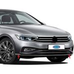 Vw Passat B8.5 Krom Ön Tampon Alt Çıtası 3 Parça 2019 2020 Uyumlu
