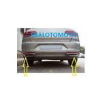 VW Passat B8 Krom Egzoz Görünümlü Difüzör 2015-2019 P.Çelik