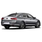 Vw Passat B8 Uyumlu Krom Egzoz Görünümü Difüzör, 4'lü R Line Parça