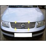VW Passat Krom Ön Panjur 8 prç. 1996-2001 arası P. Çelik