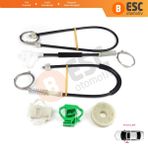 Vw Polo Classic 6V2 6Kv2 Variant 6V5 Caddy Mk2 9K9 9U 6K4837401p Icin On Sol Cam Kriko Tamir Seti