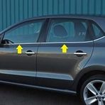 VW Polo Krom Cam Çıtası 4 parça 2009-2017 arası Paslanmaz Çelik