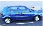 VW Polo Krom Cam Çıtası 4 prç. 1994-2001 P. Çelik