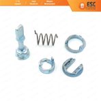 Vw Polo Mk4 9n 2001-2009 4/5 Kapı İçin Ön Kapı Kilidi Tamir Seti 1u0837167e 45 Mm