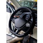 Vw Polo Uyumlu Alkantara Direksiyon Kilifi Dikmeli Noktali Nubuk Siyah 2017 Ve Sonrasi