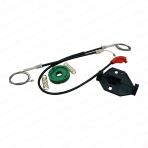 Vw T4 Caravelle Eurovan 1990-2003 İçin Sağ Ön Kapı Cam Kriko Seti 7d0959802