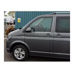 VW T6 Transporter Krom Cam Çıtası 2 Parça 2015 ve Sonrası