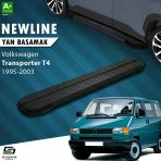 Vw Transporter T4 Kısa Şase Newline Siyah Yan Basamak 213 Cm 1995-2003 A+ Kalite