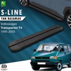 Vw Transporter T4 Kısa Şase S-Line Siyah Yan Basamak 213 Cm 1995-2003 A+ Kalite