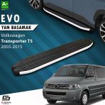 Vw Transporter T5 Kısa Şase Evo Aluminyum Yan Basamak 213 Cm 2003-2015 A+ Kalite