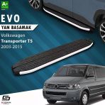 VW Transporter T5 Kısa Şase Evo Aluminyum Yan Basamak 213 Cm 2003-2015 A+ Kalite