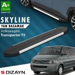 Vw Transporter T5 Kısa Şase Skyline Aluminyum Yan Basamak 213 Cm 2003-2015 A+ Kalite