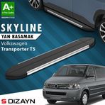 Vw Transporter T5 Kısa Şase Skyline Krom Yan Basamak 213 Cm 2003-2015 A+ Kalite