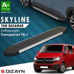 Vw Transporter T6.1 Kısa Şase Skyline Krom Yan Basamak 213 Cm 2019-2024 A+ Kalite