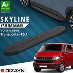 Vw Transporter T6.1 Kısa Şase Skyline Siyah Yan Basamak 213 Cm 2019-2024 A+ Kalite