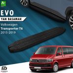 VW Transporter T6 Kısa Şase Evo Siyah Yan Basamak 213 Cm 2015-2019 A+ Kalite