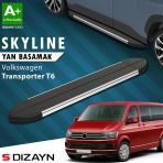 Vw Transporter T6 Kısa Şase Skyline Krom Yan Basamak 213 Cm 2015-2019 A+ Kalite