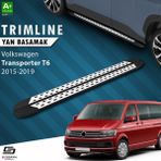 Vw Transporter T6 Kısa Şase Trimline Gri Yan Basamak 215 cm 2015 2016 2017 2018 2019 - TUNAX