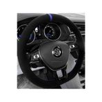 Vw Troq Dikmeli Direksiyon Kılıfı Alkantra Mavi Yüzüklü