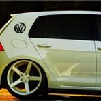 VW Volkswagen Araba Stickerı Yapıştırma Sticker 2 Adet