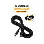 Vwin DC Adaptör Güç Uzatma Kablosu, Güvenlik Kamerası Şerit LED Monitör DVR/NVR, Router… 2 Mt