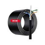 Vwin Dış Mekan / Bakır Tel / Dış Ortam Cat6 İnternet Kablosu / Yüksek Hız / 23 AWG / 2 Katlı / 80 Metre