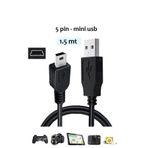 Vwin Mini Usb 5 Pin V3 Şarj ve Veri Aktarım Kablosu Usb 2.0 ( 1.5 Metre )