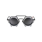 Vysen Nıkky NK-4 Metal Siyah Yuvarlak Unisex Güneş Gözlüğü