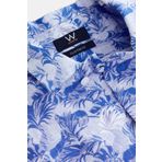 W Collection Mavi Buz Prınt Gömlek