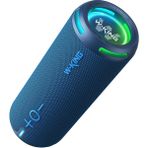 W-Kıng D320 Bluetooth Hoparlör, 40W 360° Surround Boombox, 24 Saate Varan Çalma Süresi, IP67, Kablosuz Stereo Tws, Powerbank/tf/aux/bluetooth5.3/, Ses Bombası - Mavi