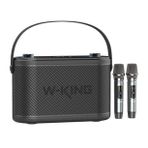 W-KING H10 Bluetooth Hoparlör, 240W Karaoke Makinesi Boombox, 24 Saate Varan Çalma Süresi, REC/Mikrofon/Gitar/Aux/ Ses Bombası