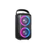 W-king T9-2 Partybox Işıklı Ipx5 Kablosuz Stereo Tws Ses Bombası Siyah Bluetooth Hoparlör