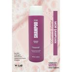W-Lab Cosmetics Mor Şampuan 400 ml Sarı, Platin, Gri ve Açık Renkli Saçlar İçin