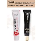 W-Lab Kozmetik Madeleb Krem 40 ml ve Selin Beauty BB Cream Extra Light SPF25 40 ml