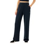 W Lounge Loose Wide Leg Sweatpant Siyah