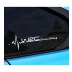 W rc Yan Cam Sticker Oto Kapı Çıkartma Tuning oto 20 cm x 7 cm yazı 552