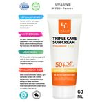 W. Skin Laboratory Spf50 Pa Triple Care Yaşlanma Karşıtı Hipoalerjenik Suya Dayanıklı Nemlendirici Güneş Kremi 60ml