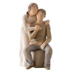 W. Tree Sen Ve Ben Dekoratif Biblo, Modern Çift Figürü, 17 cm, Reçine