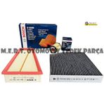 W176 Mercedes A200 Benzinli Bosch Filtre Bakım Seti 2012-2018