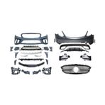 W205 C Serısı Içın Uyumlu Makyajlı Amg Görünüm Tampon Setı Body Kit Amg Dönüsüm