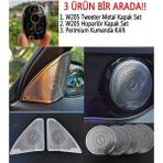 W205 Tweeter Kapakları Burmester - W205 Aksesuar Krom Anahtar