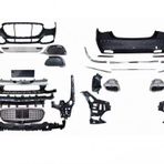 W223 S Serisi 2021+ Maybach Body Kıt ( Krom Sis Kapaklı)