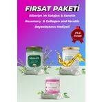 WAAW GOOD Düzleştirici Onarıcı Keratin,Biberiye Saç Maskesi Beyazlatıcı Krem Hediyeli Fırsat Paketi