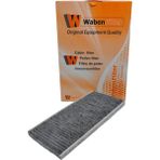 Waben Opel Vectra C 2002-2009 Karbonlu Polen Filtresi - Gri
